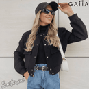 Jaqueta Bomber Santorini - Gola Redonda e Manga Comprida