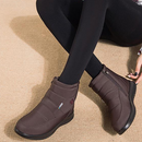 Bota Feminina de Inverno Cano Curto Alice - Flexível, Impermeável e Antiderrapante
