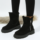 Bota Feminina Cano Curto Bariloche - Forrada Com Lã e Antiderrapante