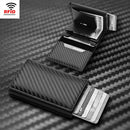 PROTECT CARBON - Carteira slim com proteção RFID