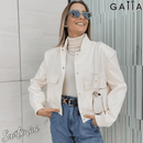 Jaqueta Bomber Santorini - Gola Redonda e Manga Comprida