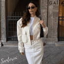 Jaqueta Bomber Santorini - Gola Redonda e Manga Comprida