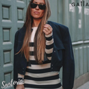 Jaqueta Bomber Santorini - Gola Redonda e Manga Comprida