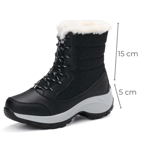 Bota de Frio Feminina Darlin - Forrada Com Lã e Impermeável