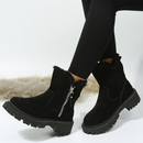 Bota Feminina Cano Curto Bariloche - Forrada Com Lã e Antiderrapante