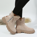 Bota Feminina Cano Curto Bariloche - Forrada Com Lã e Antiderrapante