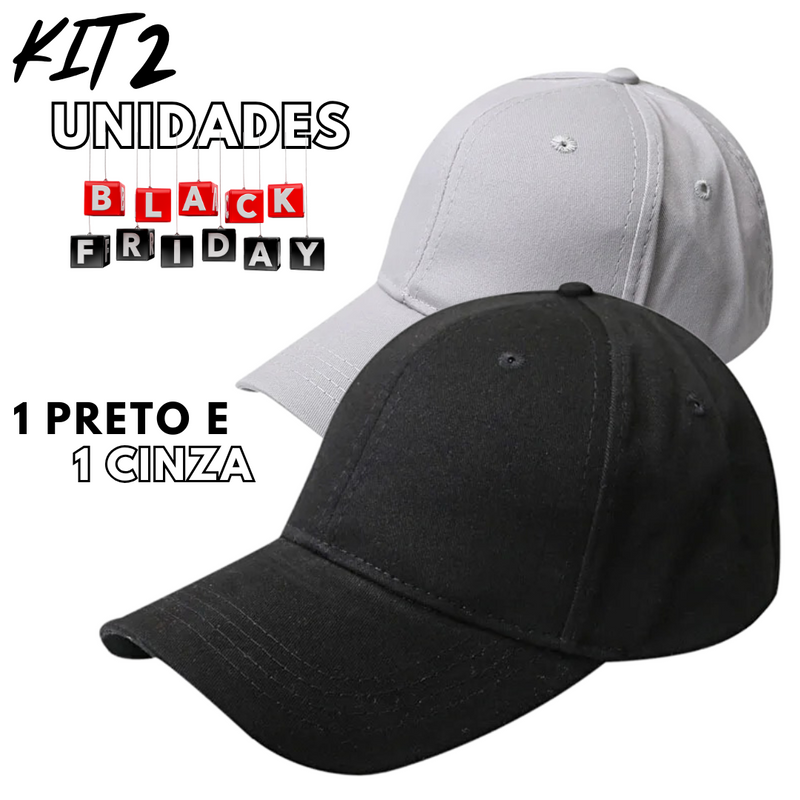 Boné Feminino PonyCap - Proteção UV+50 (Leve o Kit e Economize)