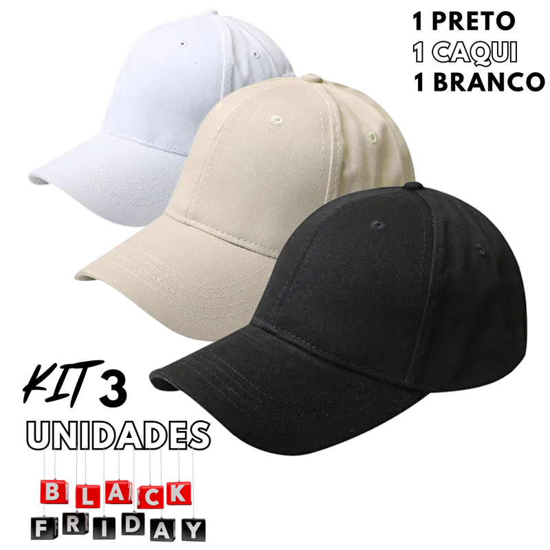 Boné Feminino PonyCap - Proteção UV+50 (Leve o Kit e Economize)
