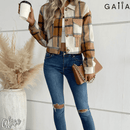 Jaqueta Feminina Xadrez Alice
