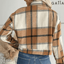 Jaqueta Feminina Xadrez Alice