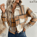 Jaqueta Feminina Xadrez Alice