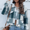 Jaqueta Feminina Xadrez Alice