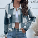 Jaqueta Feminina Xadrez Alice