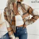 Jaqueta Feminina Xadrez Alice