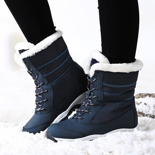 Bota de Frio Feminina Darlin - Forrada Com Lã e Impermeável