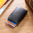 PROTECT CARBON - Carteira slim com proteção RFID