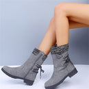 Bota de Frio Feminina Countryside - Couro Impermeável