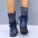 Bota de Frio Feminina Countryside - Couro Impermeável