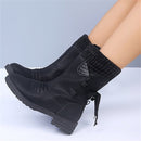 Bota de Frio Feminina Countryside - Couro Impermeável