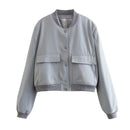 Jaqueta Bomber Santorini - Gola Redonda e Manga Comprida