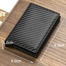 PROTECT CARBON - Carteira slim com proteção RFID