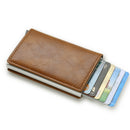 PROTECT CARBON - Carteira slim com proteção RFID