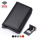 PROTECT CARBON - Carteira slim com proteção RFID