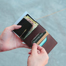 PROTECT CARBON - Carteira slim com proteção RFID