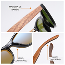 Óculos de Madeira Mirror Wood