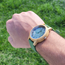 Relógio de Madeira Bartt