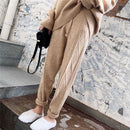 Calça de Inverno Feminina Casual em Moletom Malha Quente Grossa - Marken™