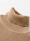 Suéter Feminino Gola Alta - HelloKnitty™