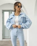 Casaco Feminino De Veludo