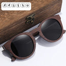 Óculos de Madeira Walnut