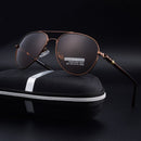 Óculos Aviator Masculino - Polarizado e Ultraresistente