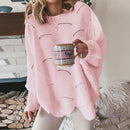 Suéter Feminino De Algodão